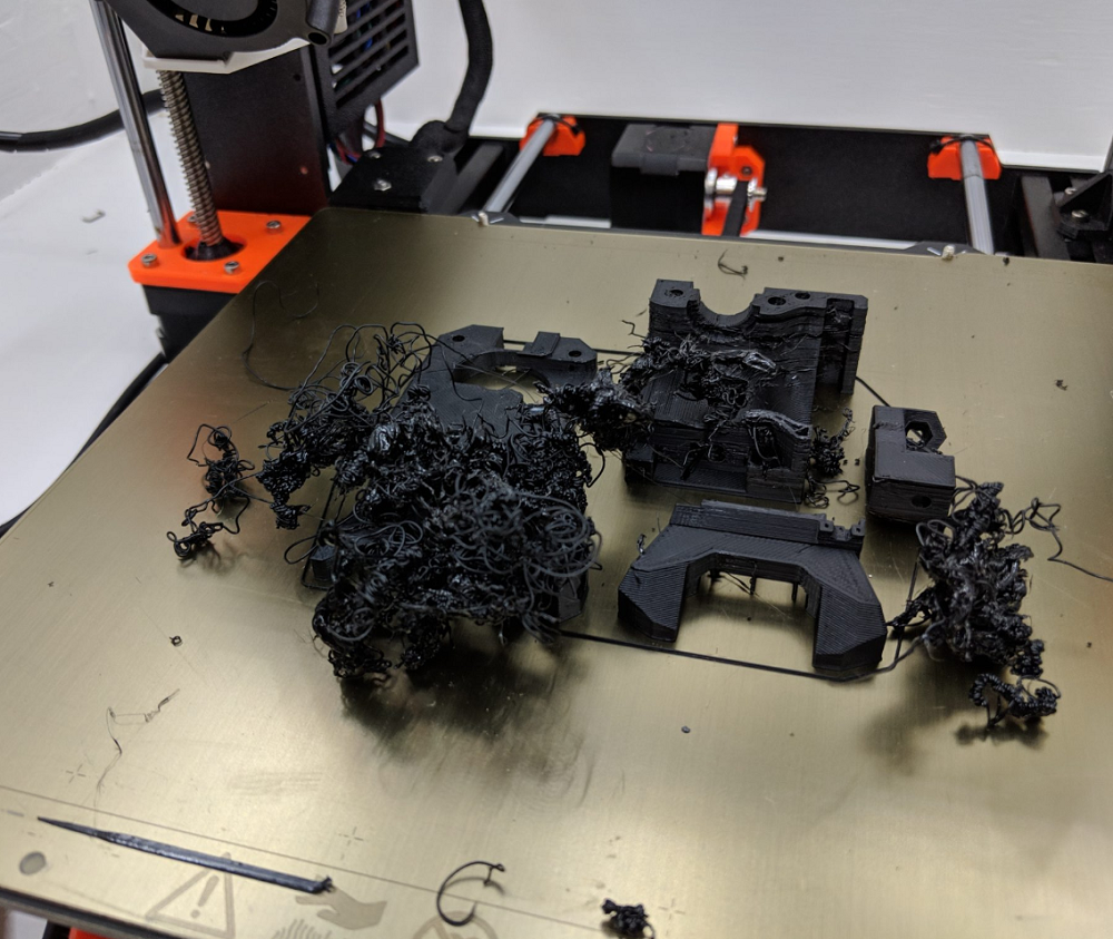 Failed First Layer 3D Print