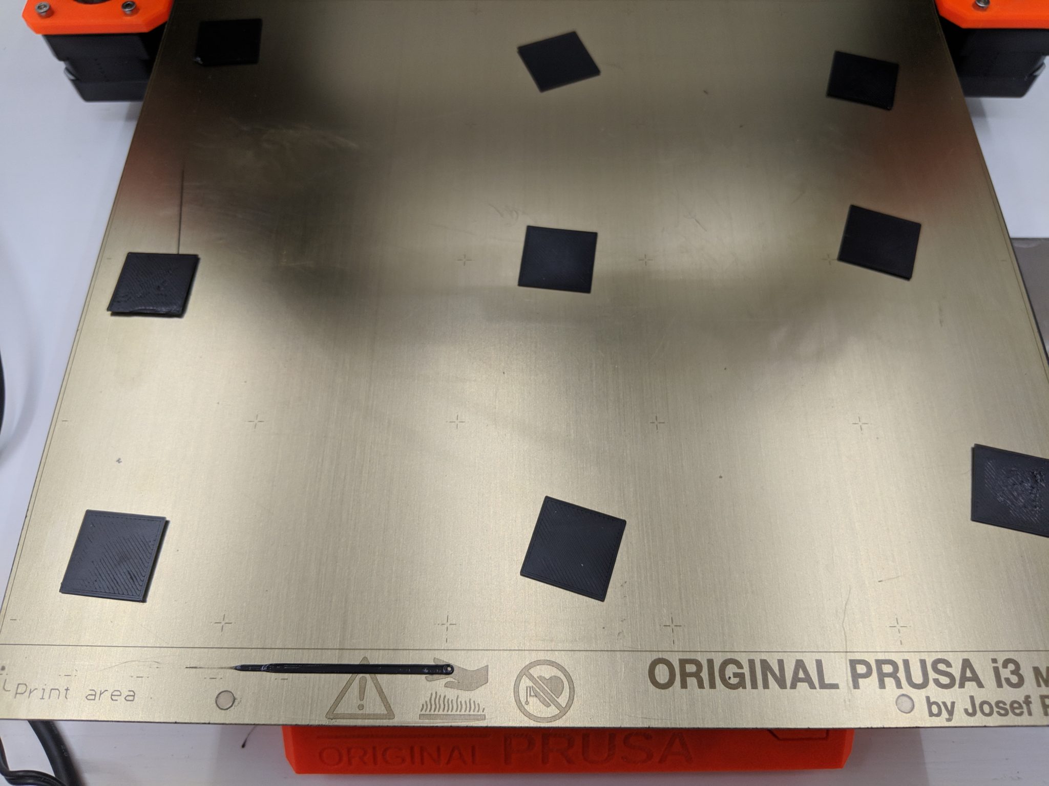 3d Print Bed Leveling Calibration Test